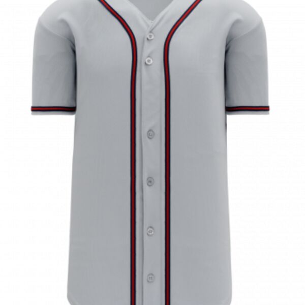 Full Button Baseball Jersey Thumbnail