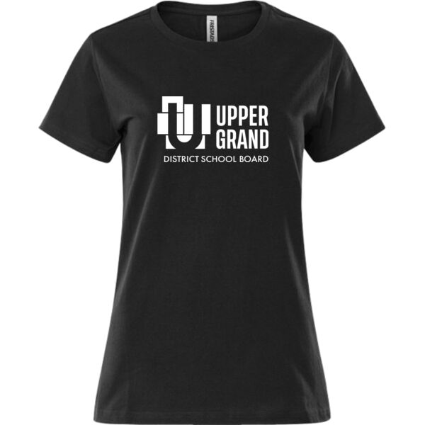 Ladies Crop Top Box Cut T-Shirt Thumbnail